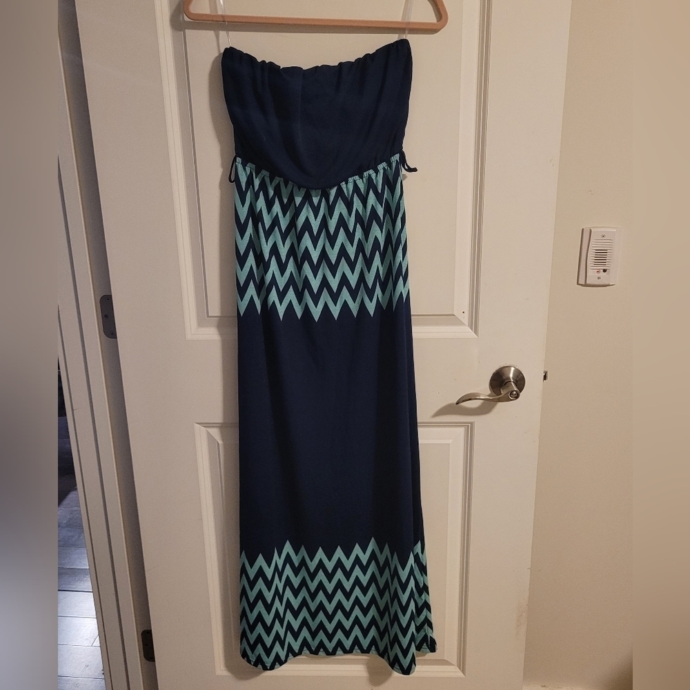 Rue 21 strapless maxi dress